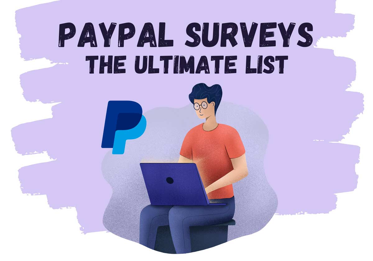 60+ Sites Offering PayPal Surveys