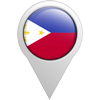 Philippines flag icon pin