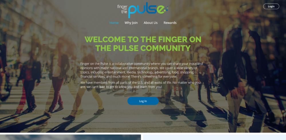 finger on the pulse community