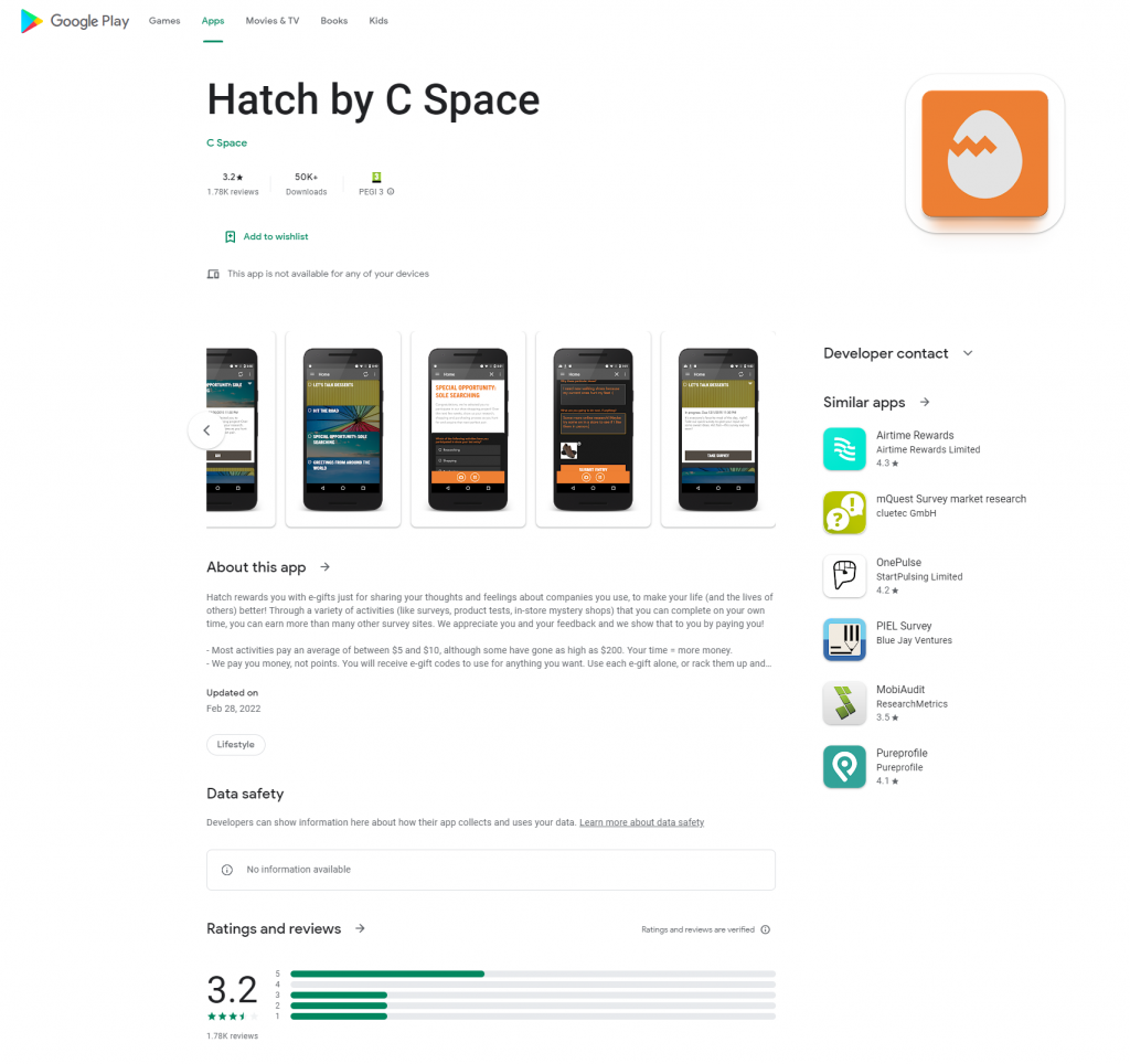 hatch online panel review