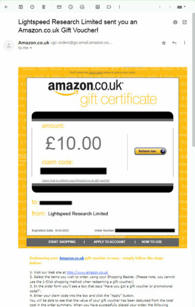 amazon proof of payment lifepoints panel