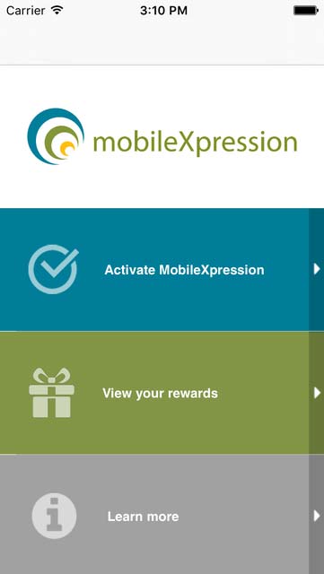 mobilexpression screenshot