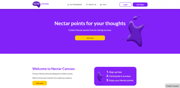 nectar canvass
