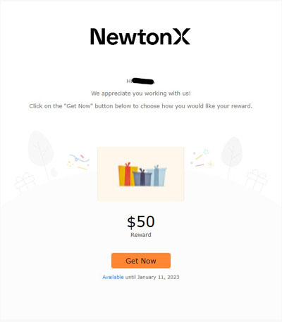 newtonx payment